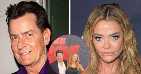 charlie sheen denise richards reunite