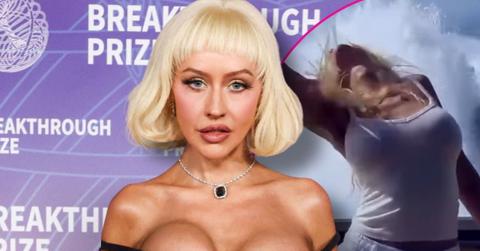 christina aguilera provocative dance video