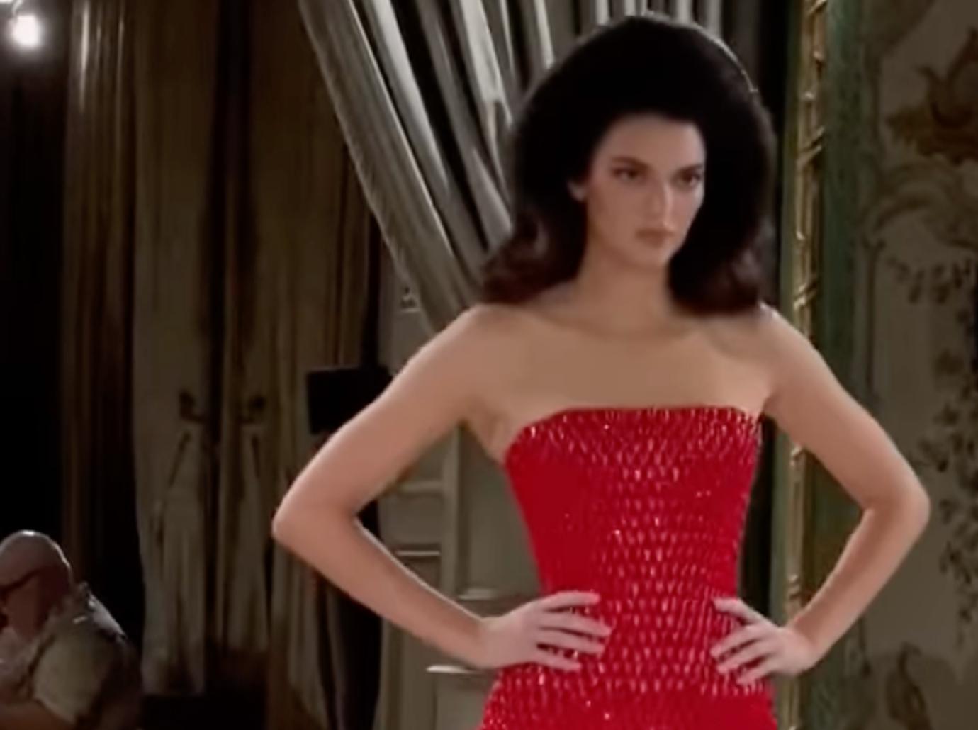 Kim Kardashian pairs lacy see-through corset with Adidas poppers at Paris  Fashion Week