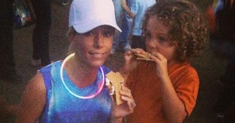 Kendra Wilkinson and Little Hank