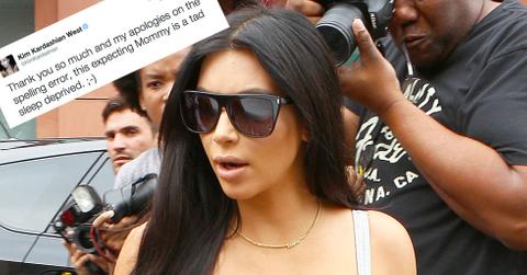Pregnant Kim Kardashian stops by the Bedford Clinic