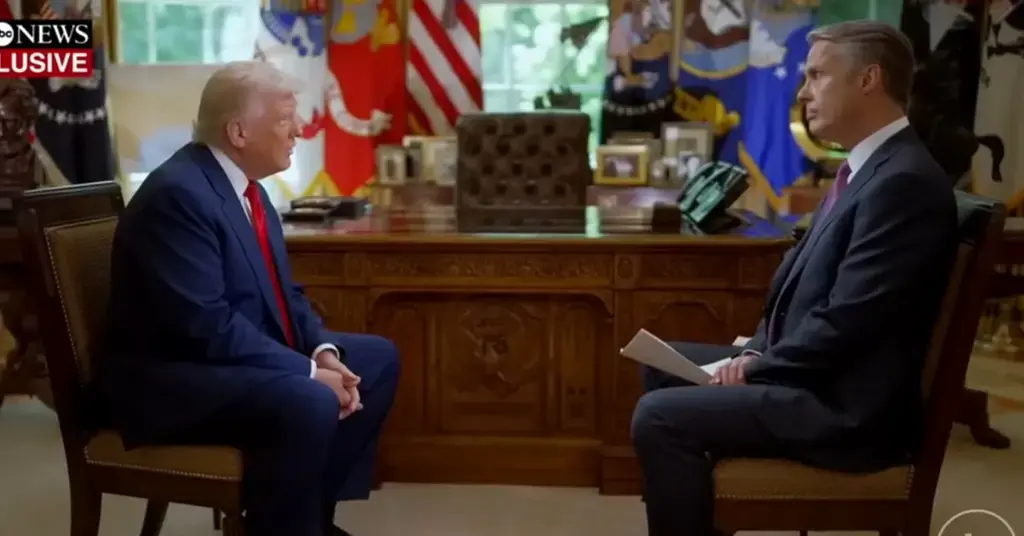 donald trump mocked dodging questions pete hegseth group chat