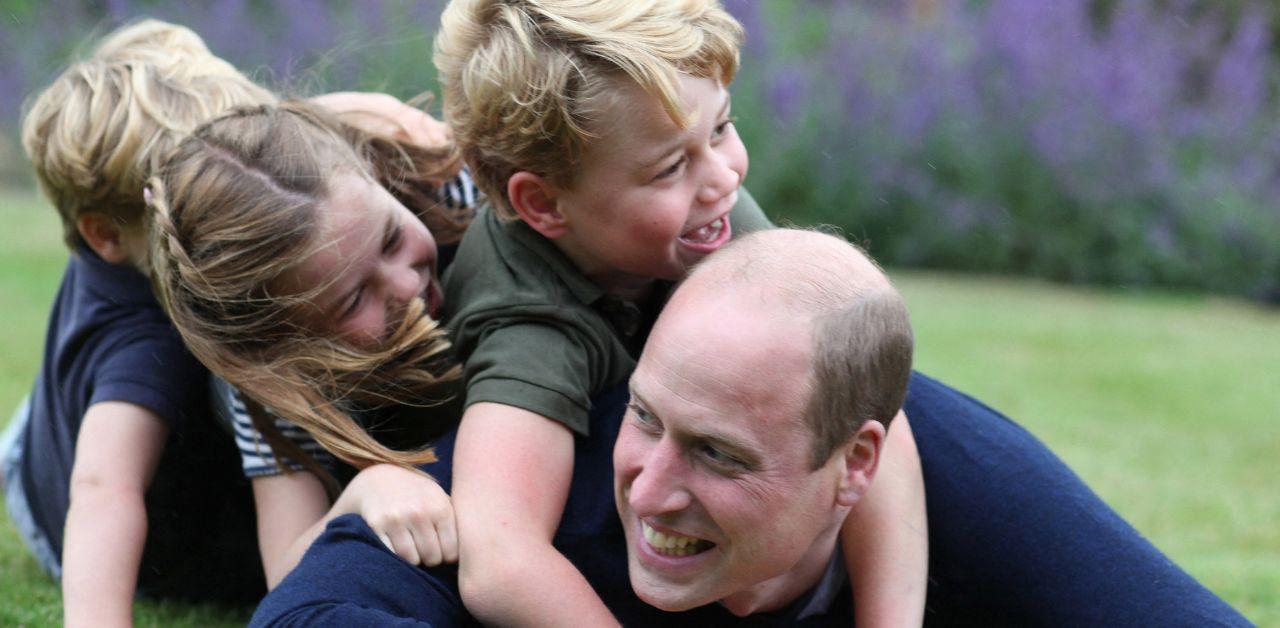 prince william jokingly reveals wales children always wrestle