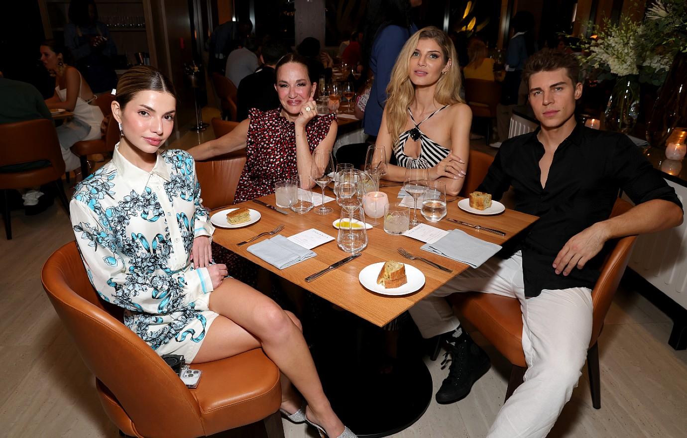 kit clementine keenan cynthia rowley kim dammer and nolan gerard funk grand opening paranza at the cove at atlantis paradise island