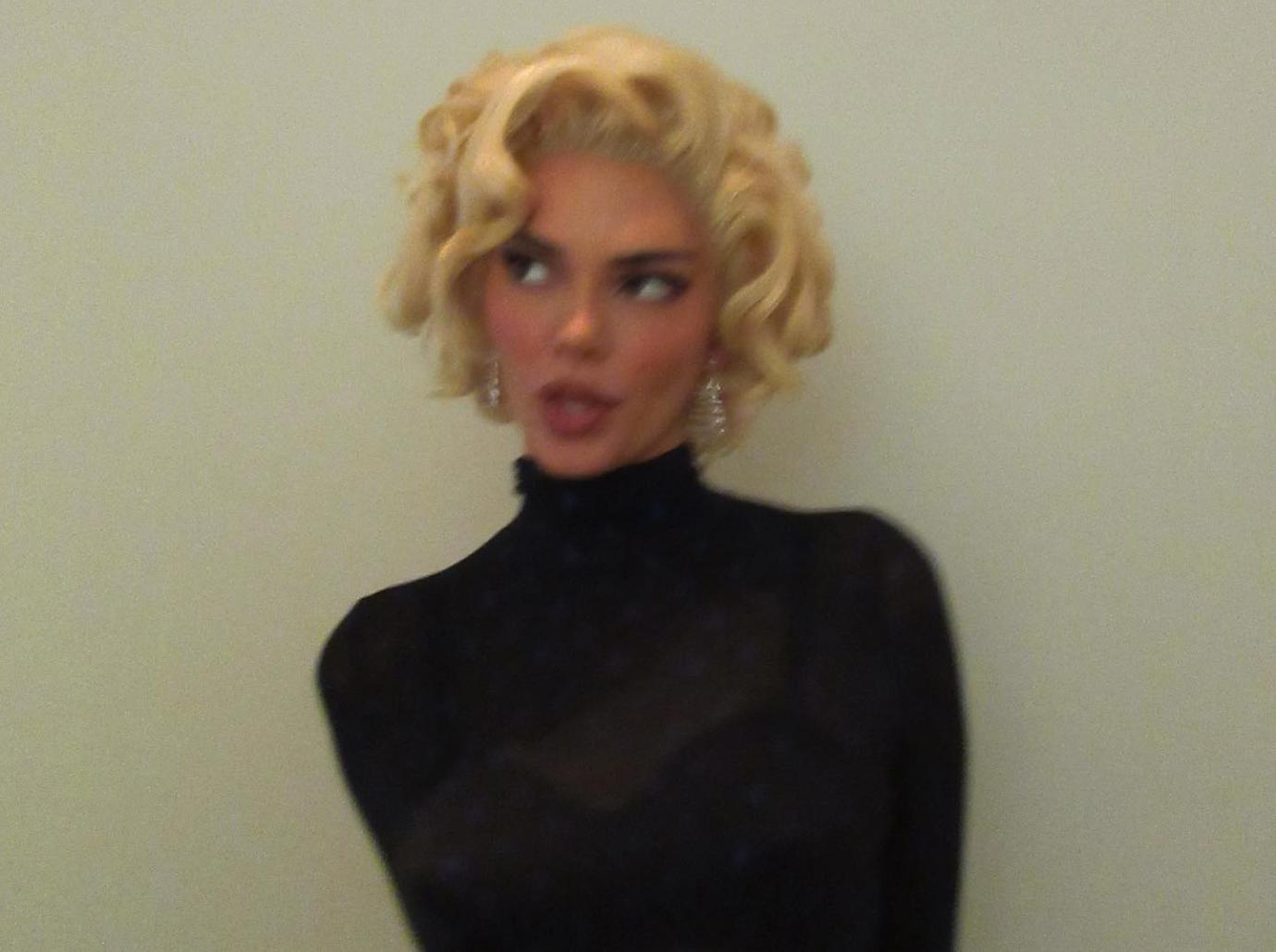 Kylie Jenner's Marilyn Monroe Halloween Costume Details