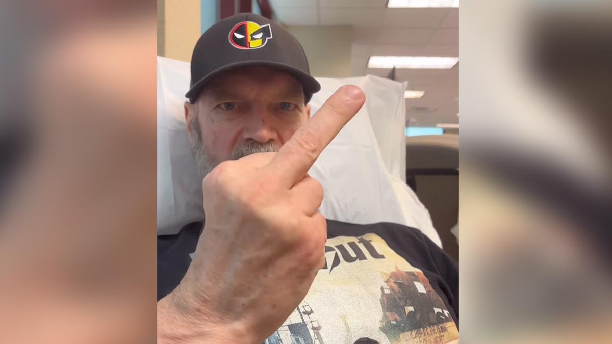 Image of Tyler Mane is determined to beat his cancer battle.