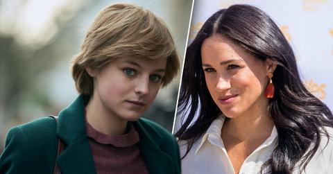 'The Crown' Fans Compare Diana And Meghan Markle's Royal Treatment