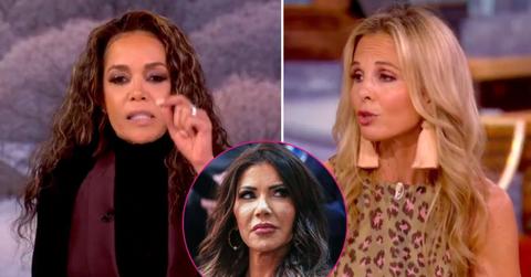 Composite photo of Sunny Hostin, Kristi Noem and Elisabeth Hasselbeck