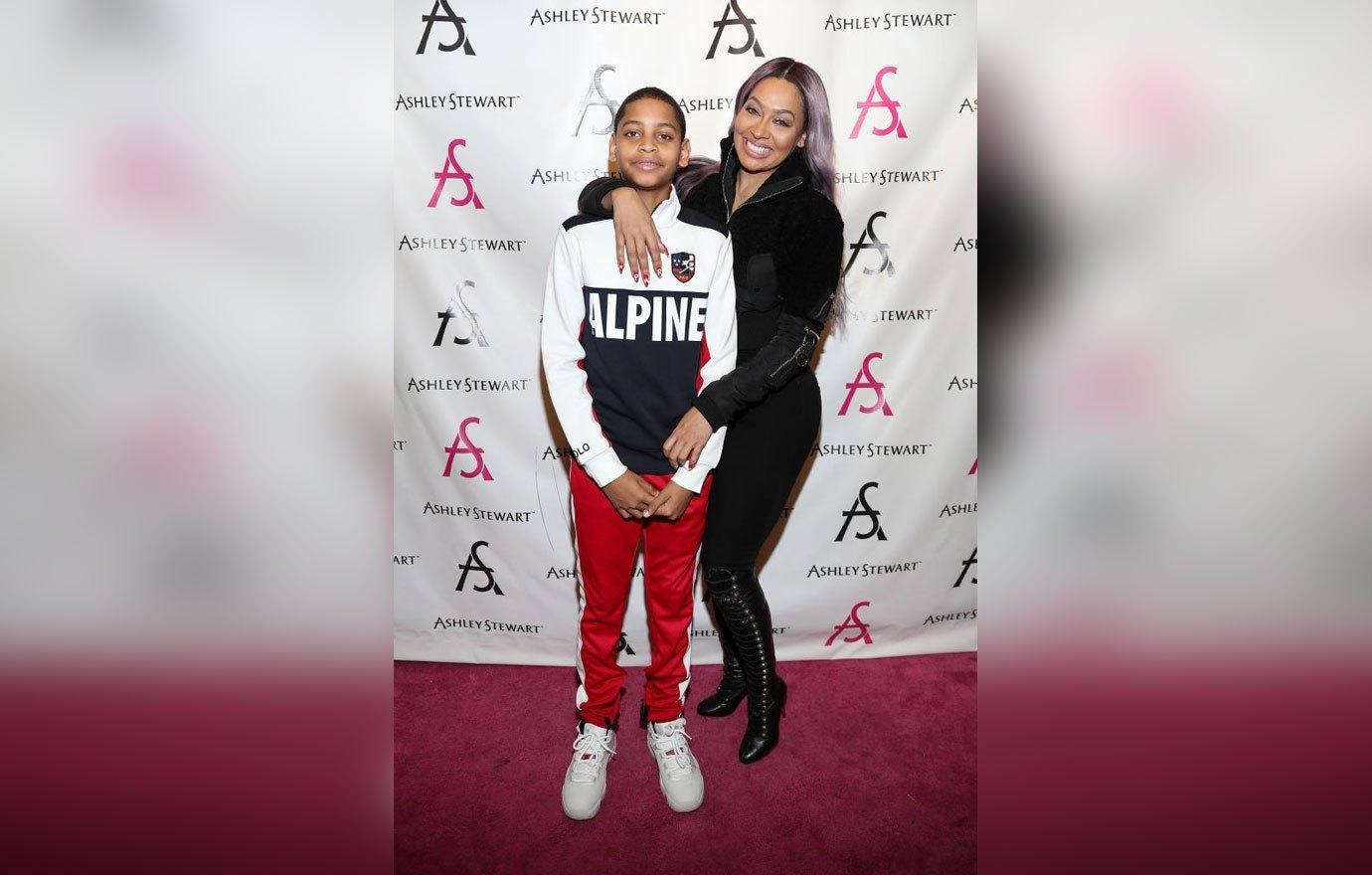 La La Anthony And Son Kiyan Forgive Carmelo Anthony Cheating