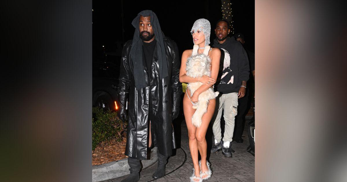 kanye wests wife bianca censori near nude livestream