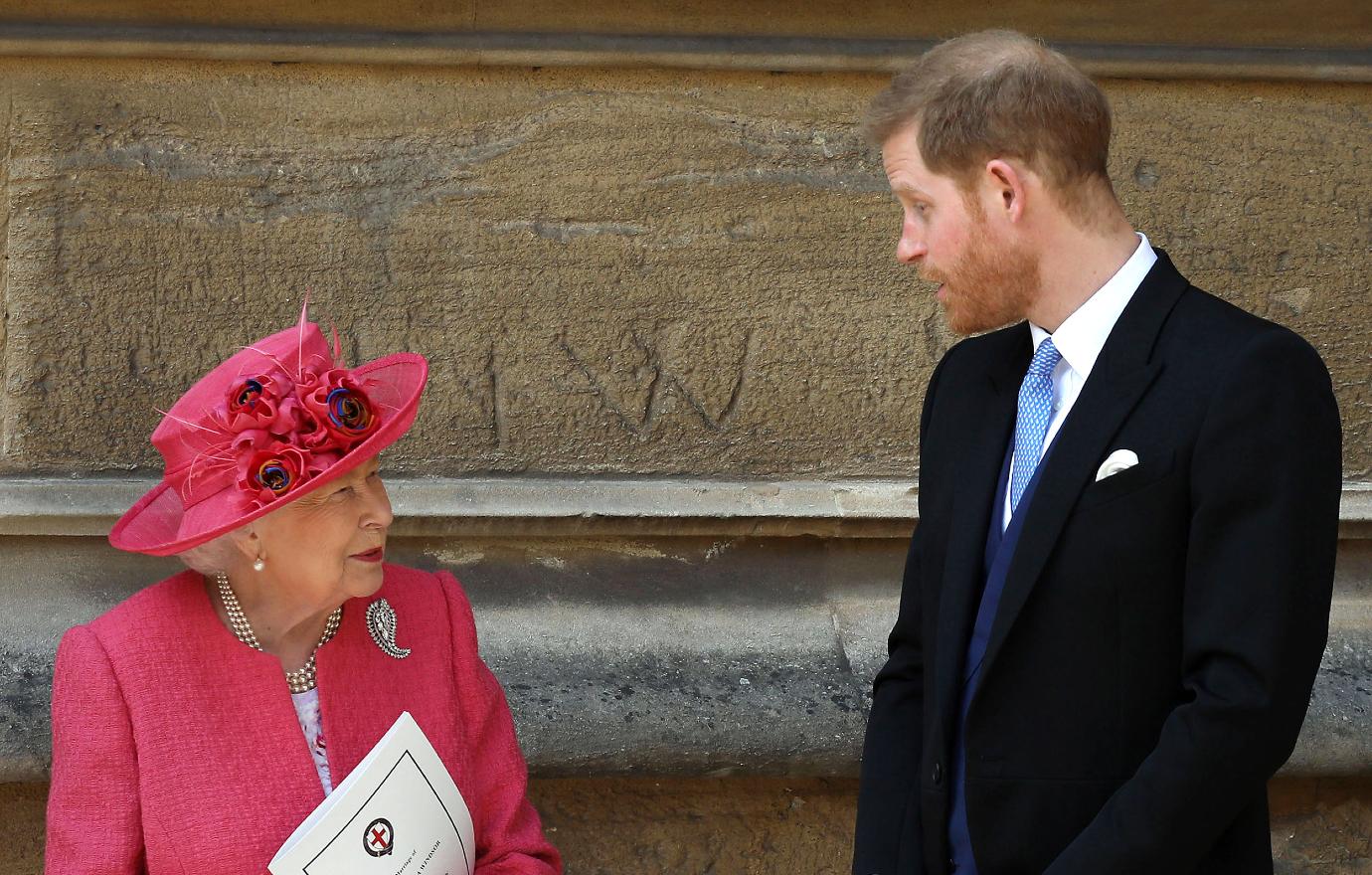 prince harry relationship queen prince william