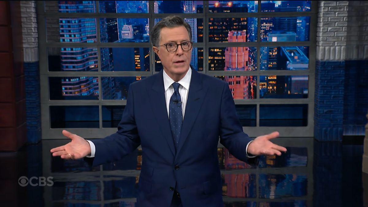 Photo of Stephen Colbert.