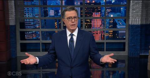 Photo of Stephen Colbert.