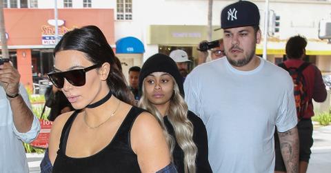 Kim Kardashian does brunch with brother Rob and Blac Chyna