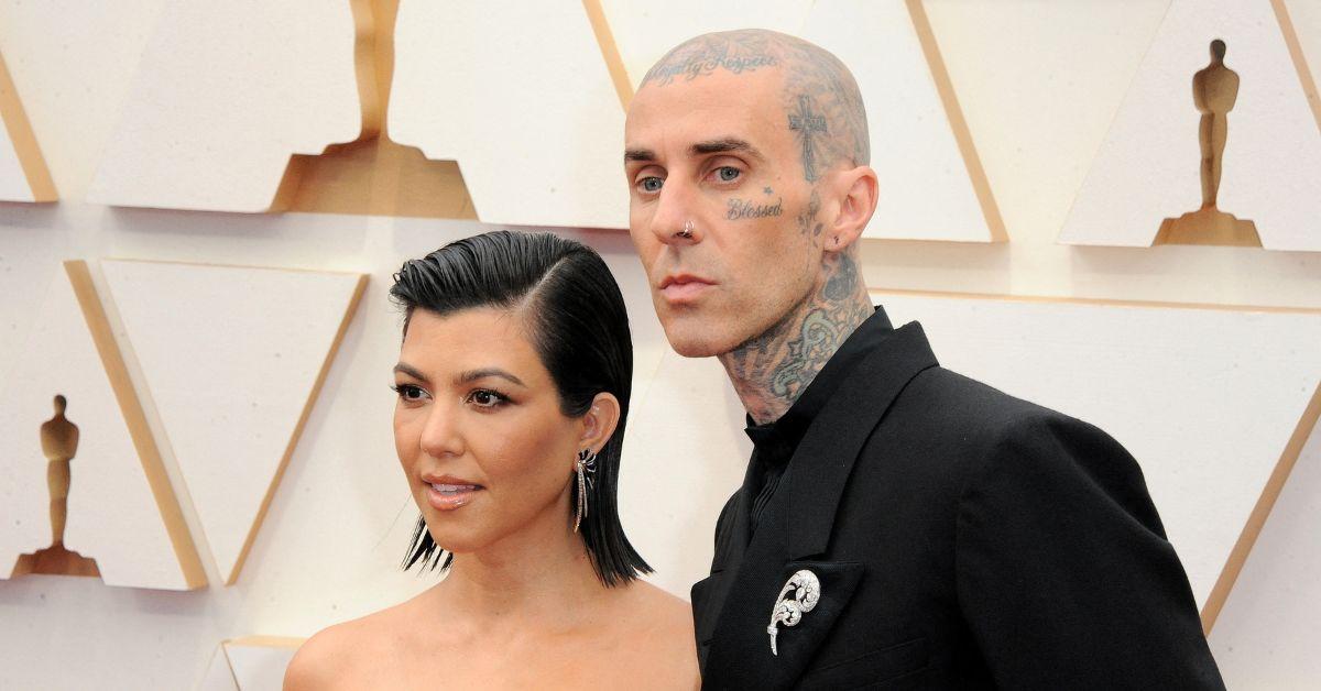image of Kourtney Kardashian and Travis Barker began dating in late 2020.