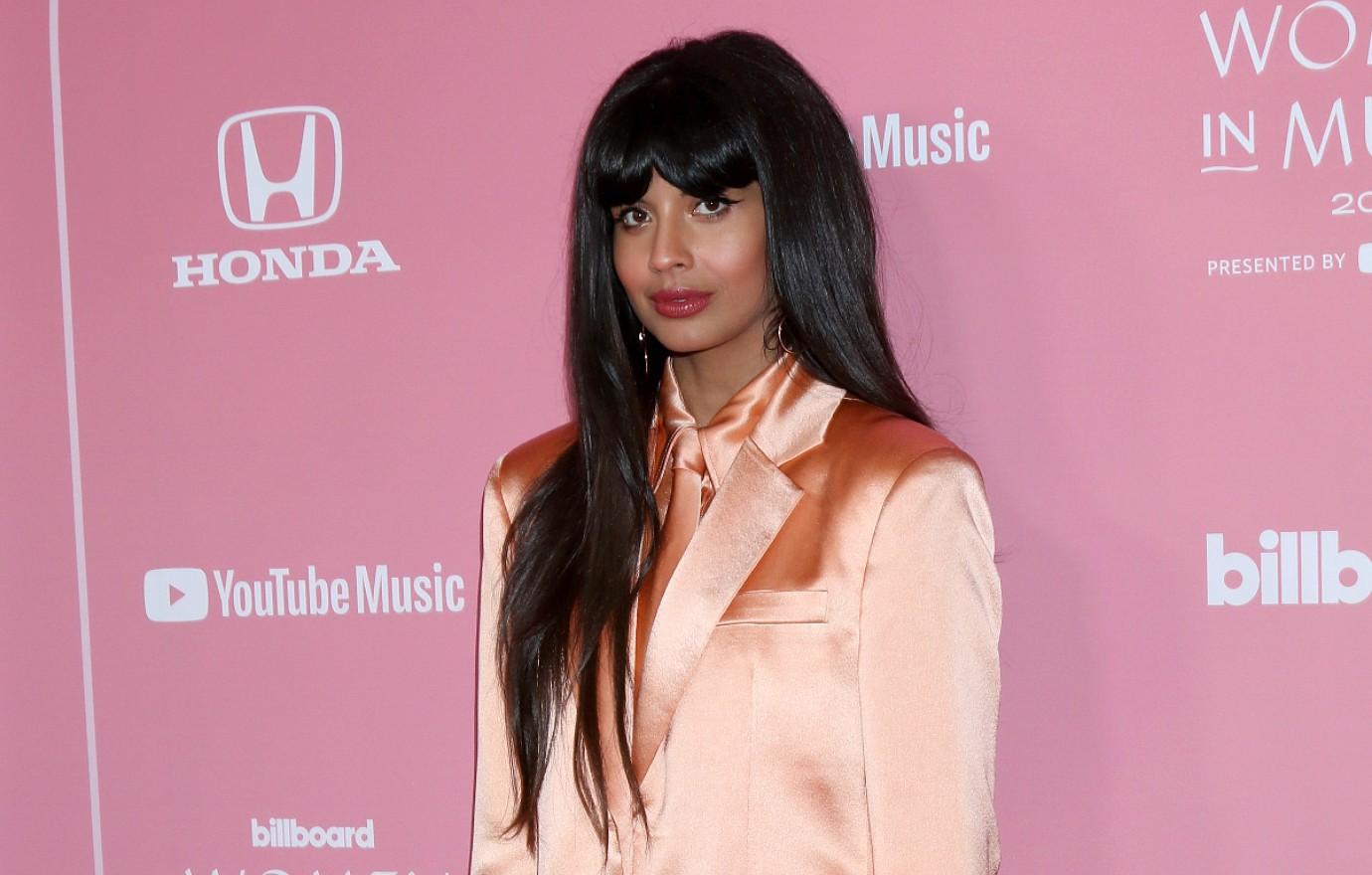 Kim Kardashian Just Shuts Down Jameela Jamil Over Skims Maternity Line