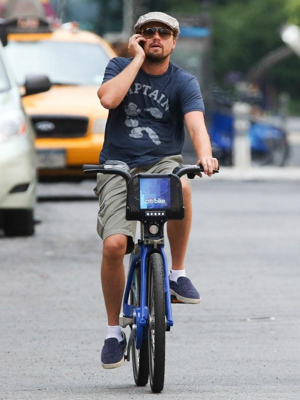 Leonardo dicaprio bike