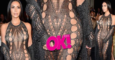 kim kardashian naked nude balmain paris fashion