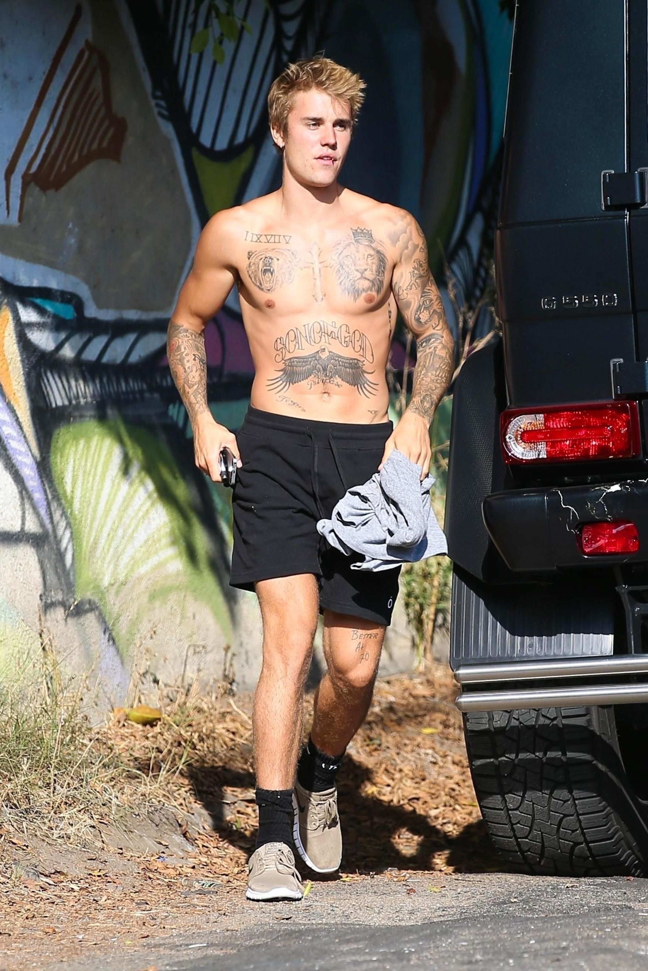 Justin bieber tattoo