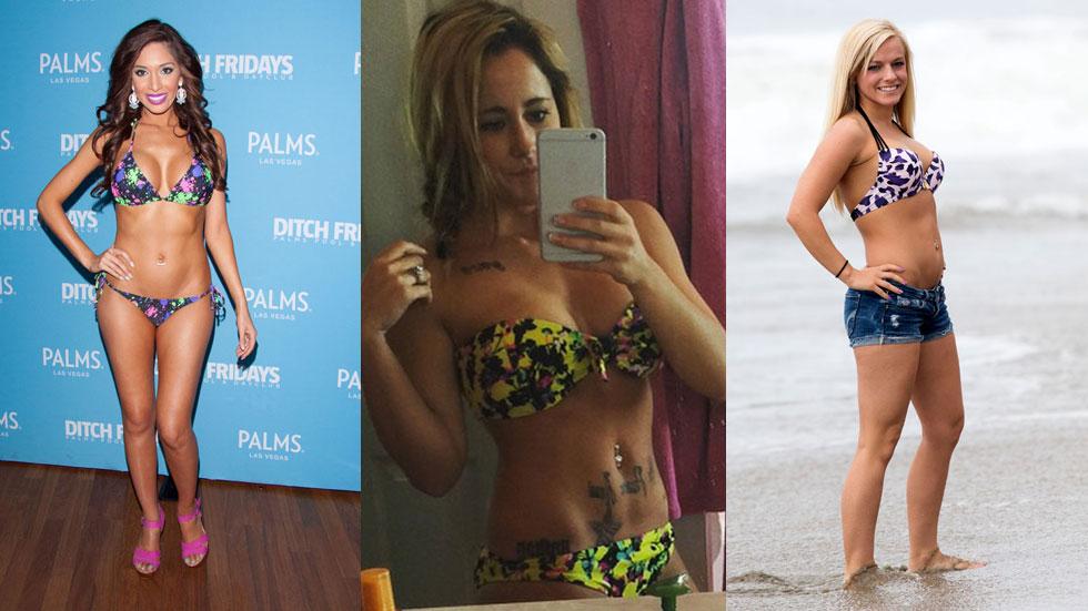 9 Photos Of The Teen Mom Girls in Bikinis