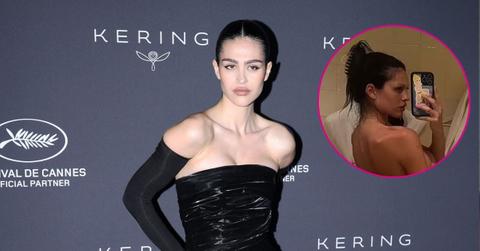 amelia hamlin nude selfie tan lines instagram photo