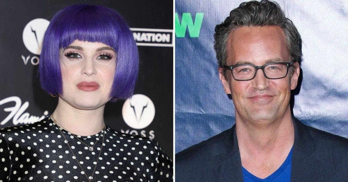 Composite photo of Kelly Osbourne and Matthew Perry