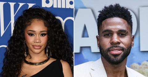 Photo of Saweetie and Jason Derulo.