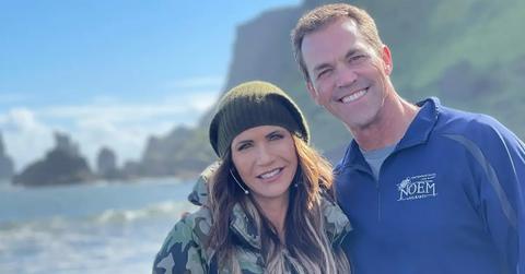 photo of Kristi Noem and her husband.