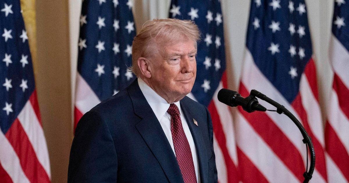 image of The president also criticized windmills during the event.