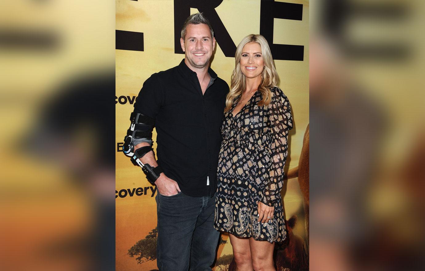 Christina Anstead And Ant Anstead at Serengeti Premiere Christina Anstead eating placenta