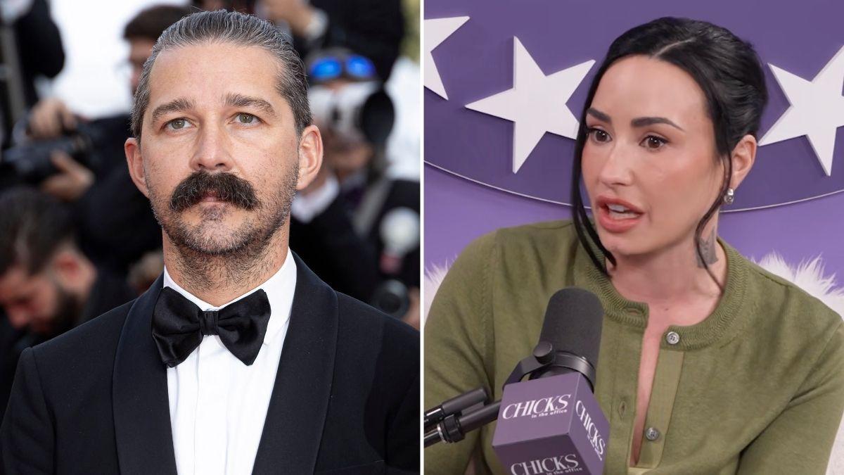 Photo of Shia LaBeouf and Demi Lovato