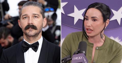 Photo of Shia LaBeouf and Demi Lovato