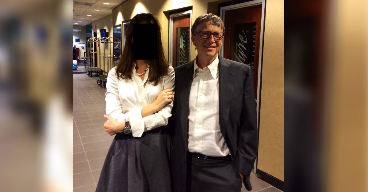 Image of Bill Gates was pictured in a photo from Jeffrey Epstein's estate.