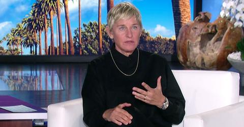 Ellen DeGeneres Weraing Black, On The Ellen DeGeneres ahow