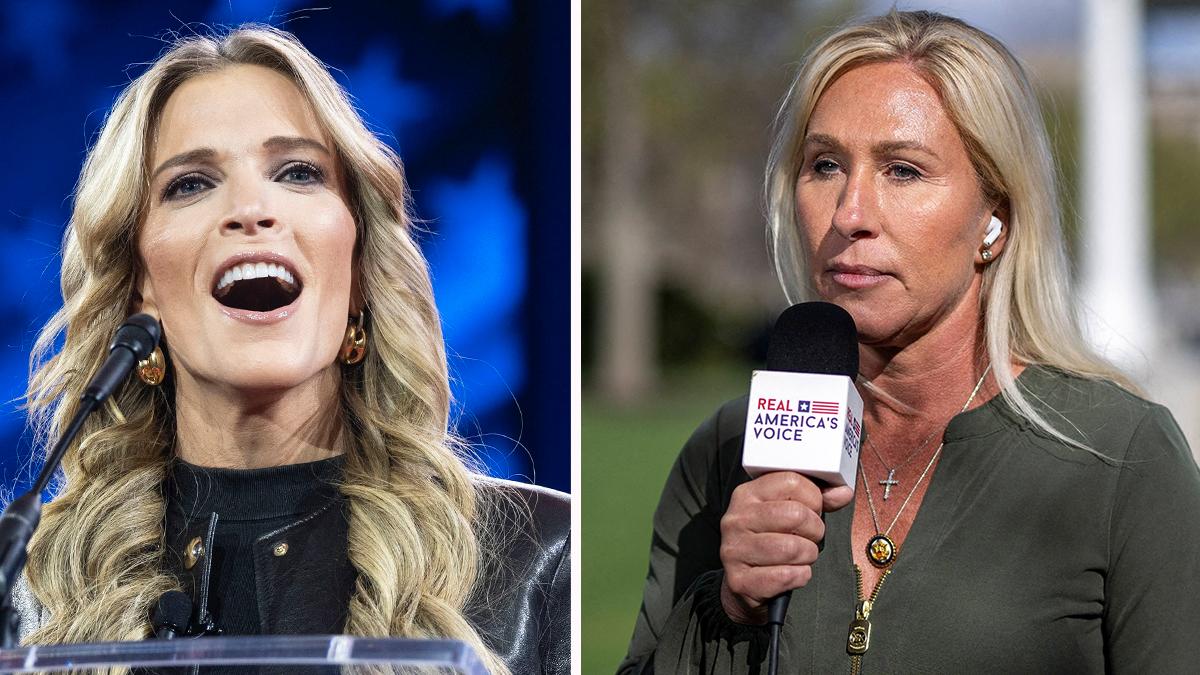 Image of Marjorie Taylor Greene and Megyn Kelly have also turned on Donald Trump and the MAGA movement.