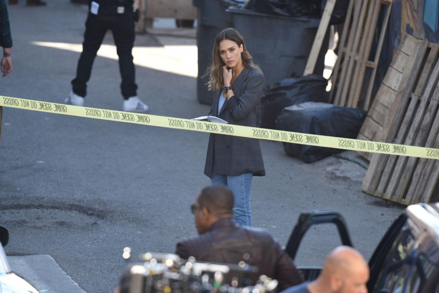 EXCLUSIVE: Jessica Alba Filming LA&#8217;s Finest