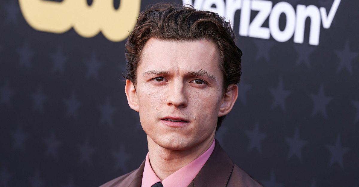 tom holland sober january