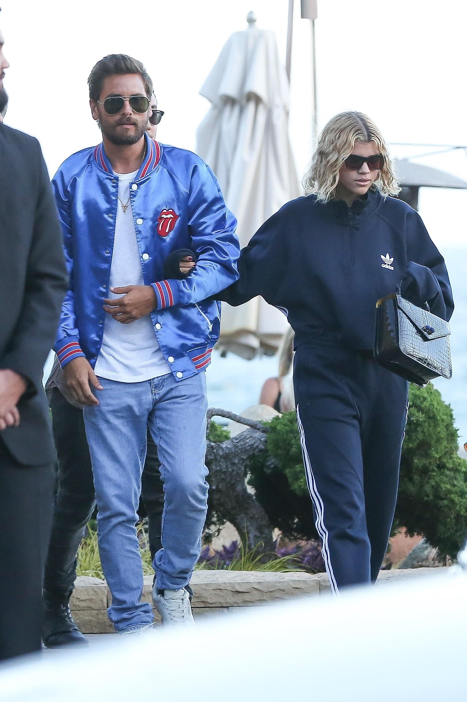 Scott Disick gets cozy with Sofia Richie at Nobu Malibu