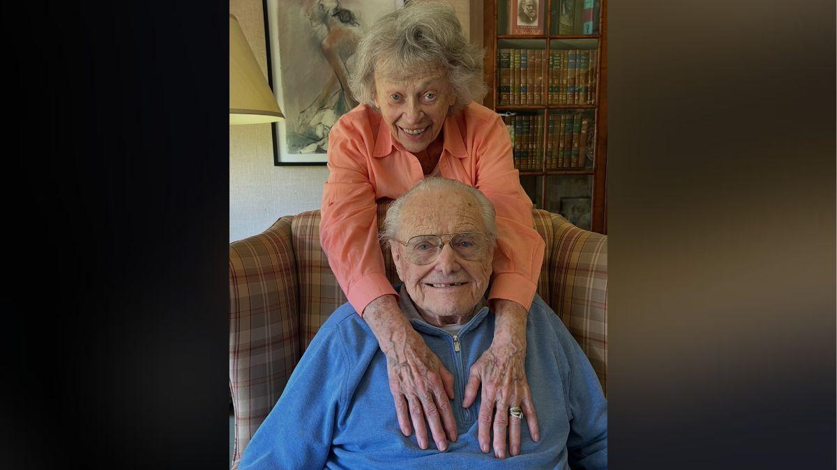 Photo of William Daniels and Bonnie Bartlett have been married for 75 years.
