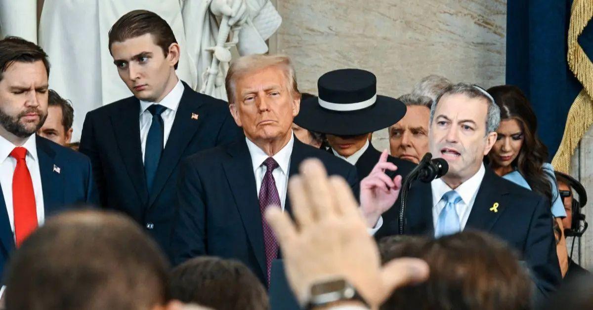 Photo of Barron Trump has not publicly revealed his religious views. 