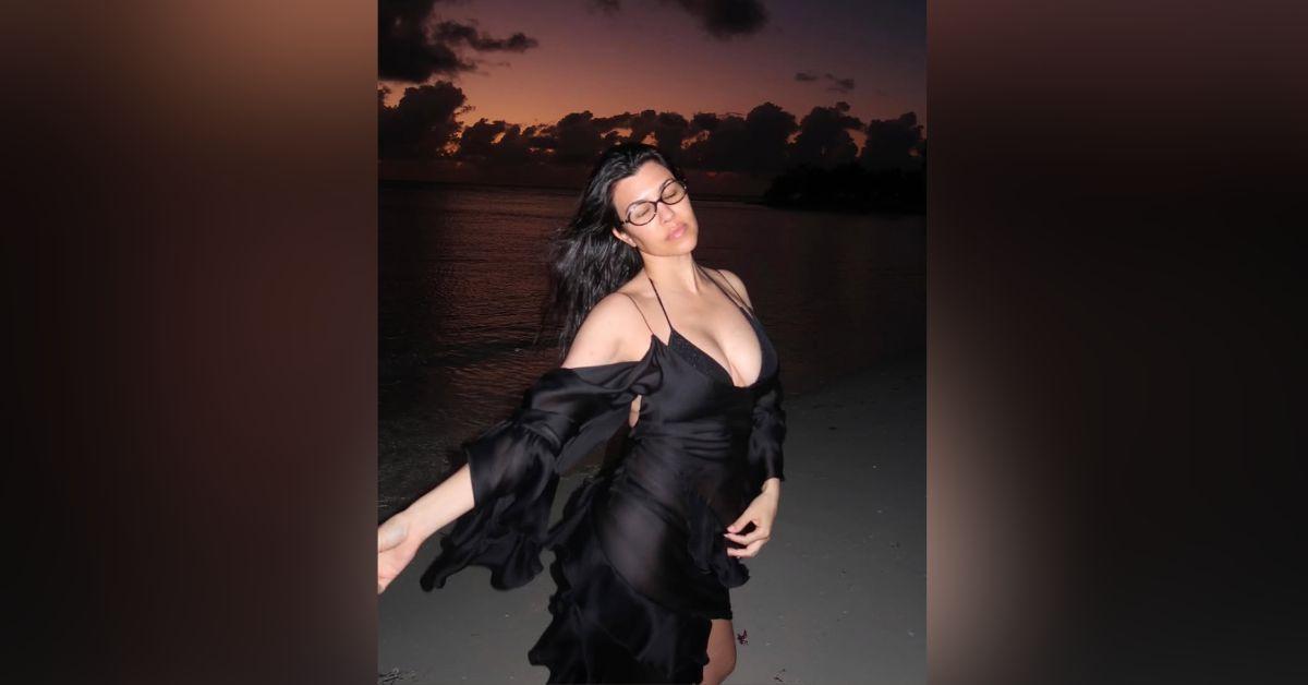 Image of Kourtney Kardashian bickered with her siblings on 'The Kardashians.'