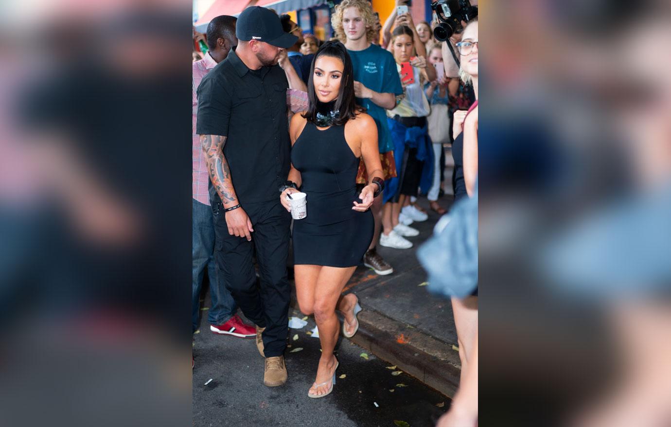 Kim Kardashian Black Dress Cheat Day