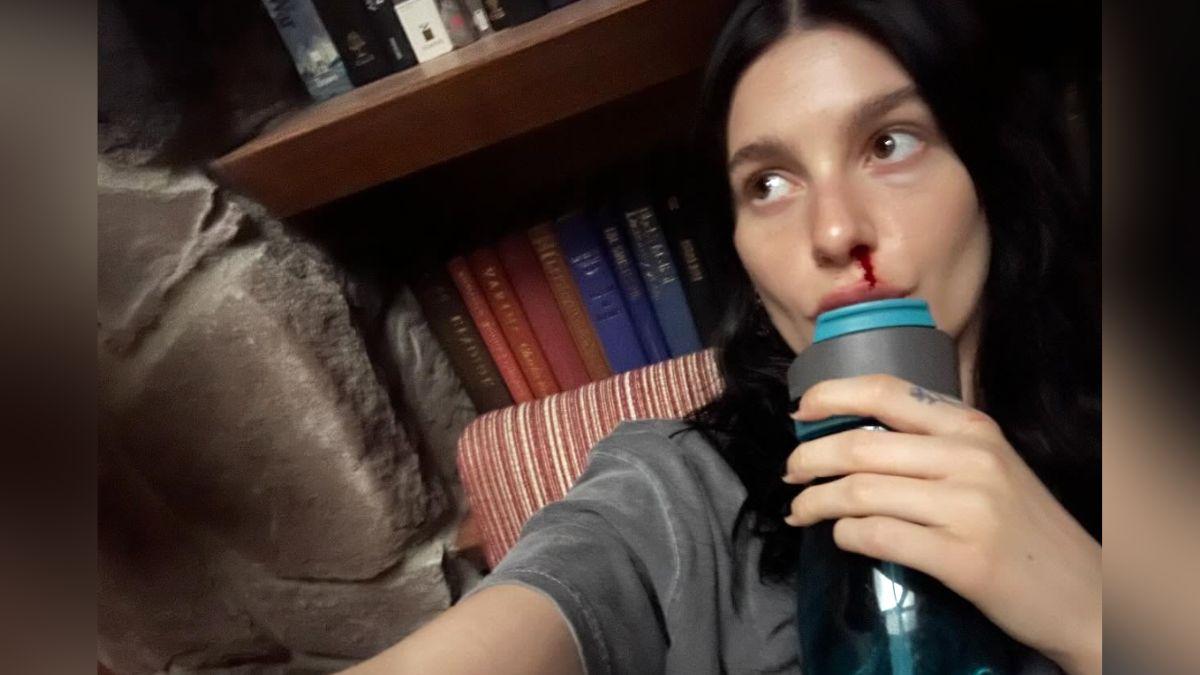 Image of Camila Morrone dished on her on-screen chemistry with Adam DiMarco.