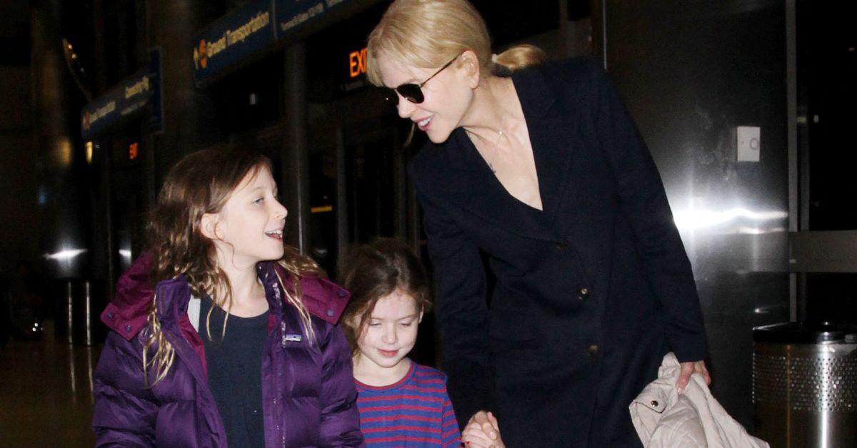 image of Sunday Rose and Faith Margaret have allegedly taken their mom's side in the divorce.