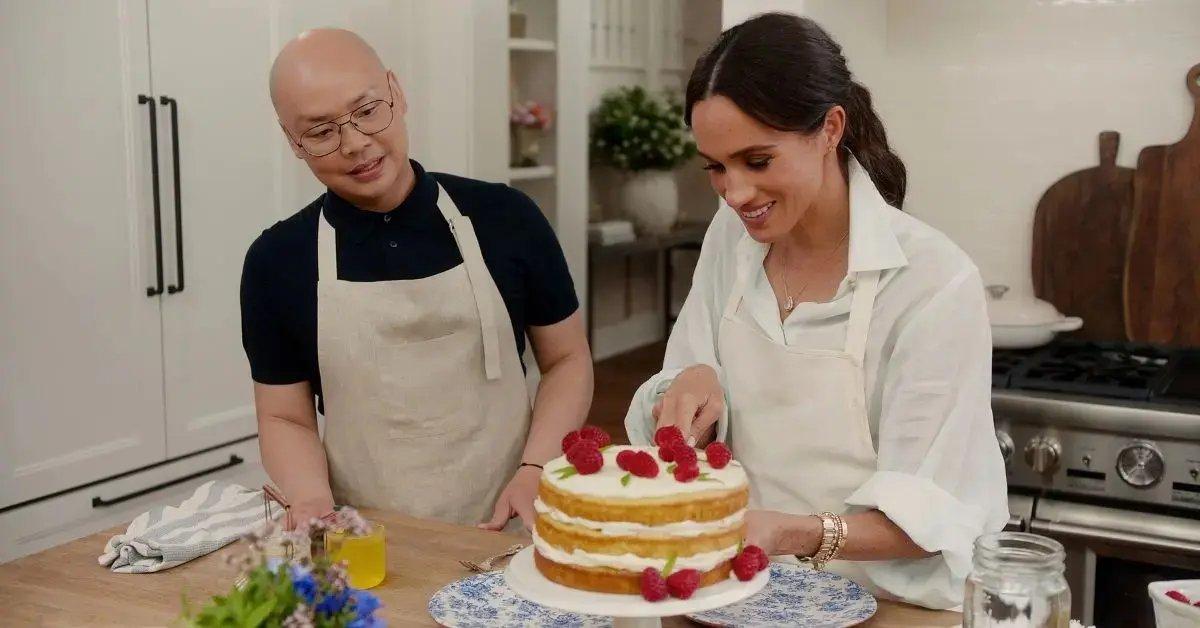 Photo of Meghan Markle's cooking show debuted on Netflix in March.