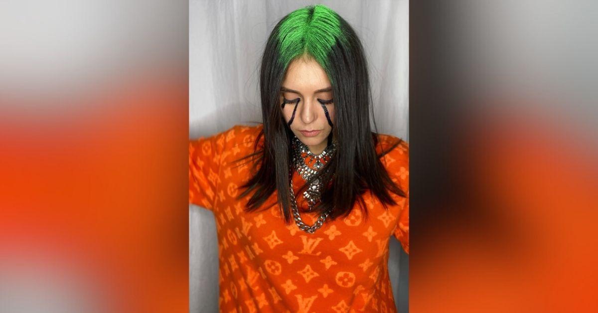 nina dobrev as billie eilish
