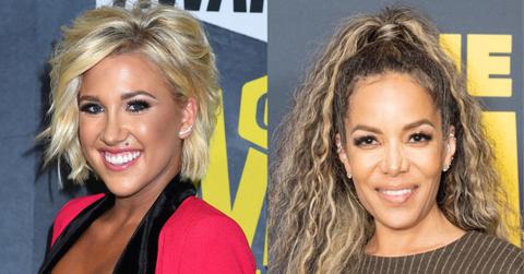 Photo of Savannah Chrisley and Sunny Hostin