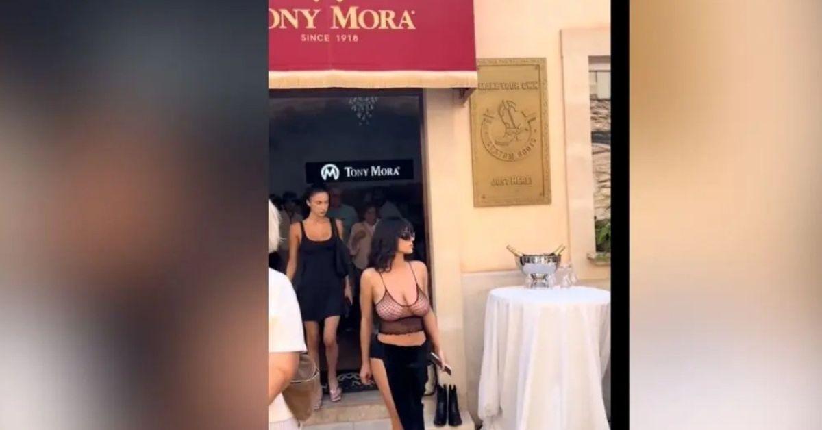 bianca censoris pantsless outfit spain could land her hefty fine