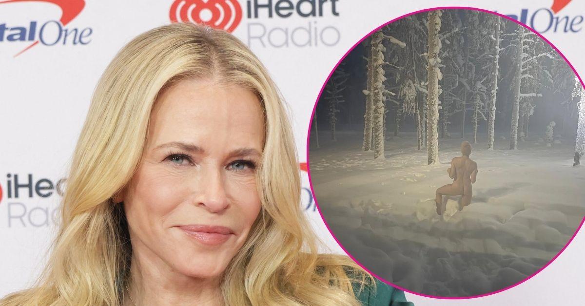 chelsea handler nude snow birthday photo