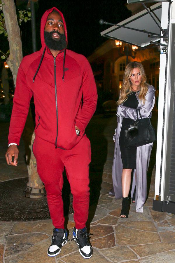 James harden khloe kardashian2